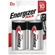 Lot de 2 Piles Max D - Lot de 2 - Energizer