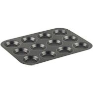 Lot de 2 Plaque à pâtisserie en aluminium avec 12 trous