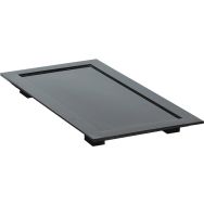 Lot de 2 Plateau service noir Zen Line