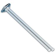 Lot de 2 Porte serviette mobile en acier avec 2 barres fixe