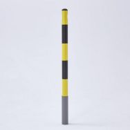 Lot de 2 Potelet à sceller 1 chaîne couleur jaune et noir