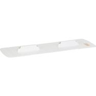 Lot de 2 Preparation plate for 40cm mop box,  Blanc