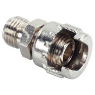 Lot de 2 Raccord de jonction simple mâle / femelle