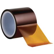 Lot de 2 Ruban adhésif polyimide antistatique ambre