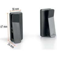 Lot de 2 Support tablette mural VISIOCLIP - Durable