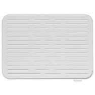 Lot de 2 Tapis égouttoir gris clair en silicone