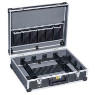 Lot de 2 Valise à outils AluPlus Tool L 44-2 noir 18L