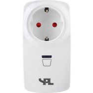 Lot de 2 Variateur à brancher avec bouton pour LED blanc