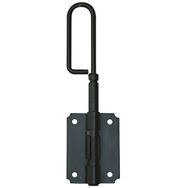 Lot de 2 Verrou Baïonnette à teinture zingué blanc