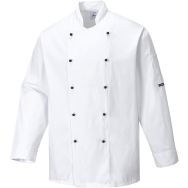 Lot de 2 Veste de cuisine Somerset T : L Noir