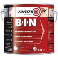 Lot de 2 Zinsser BIN 2,5L