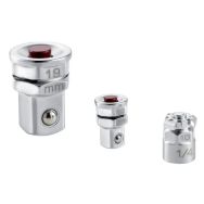Lot de 2 adaptateurs pour clé vers carré 1/4" et 1/2"_467.ADAPT10-19