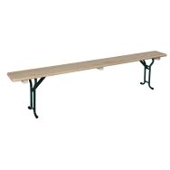 Lot de 2 bancs pliants Konvivial 6-8 personnes