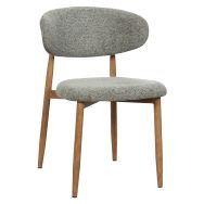 Lot de 2 bridges KYOTO assise et dossier tapissés / métal bois - Stamp