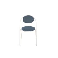 Lot de 2 chaises Sat assise simili-cuir Meet By Paperflow
