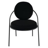 Lot de 2 chauffeuses Sat assise simili-cuir Meet By Paperflow