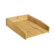 Lot de 2 corbeilles à courrier CEP Silva 24001 en bois -CEP