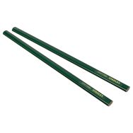 Lot de 2 crayons de maçon 30cm corps Vert