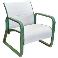 Lot de 2 fauteuils lounges QUENZA II TPEP Padded/alu - Proloisirs