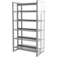 Lot de 2 joues d habillage verre dépoli Ellipse pour double face 1,80cm