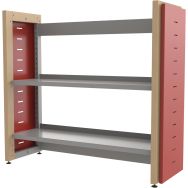 Lot de 2 joues métal Ellipse Enfant - Manutan Expert