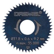 Lot de 2 lames pour miniscie circulaire Dremel Ø 32 mm
