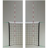 Lot de 2 mires de volley ball à vis