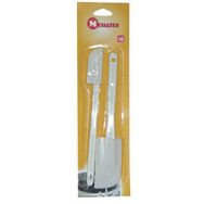 Lot de 2 spatules souples petit et grand format caoutchouc
