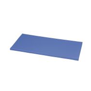 Lot de 2 tapis 120 x 60 cm pour podium d'activités, coloris bleu java