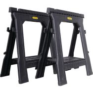 Lot de 2 tréteaux pliables capacité 450 kg - Stanley