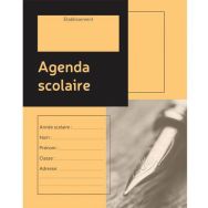Lot de 30 Agenda scolaire de 72 pages