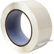 Lot de 36 Adhésif PP Acrylique Sans Bruit HIGH TACK Blanc 32 µ 48 mm X 100 m