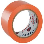 Lot de 36 Ruban adhésif PVC façadier orange 48mmX33m