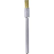 Lot de 3 Brosses laiton en bout diamètre 3,2mm