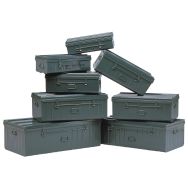 Lot de 3 Cantines panachées de 80, 90 et 100 cm