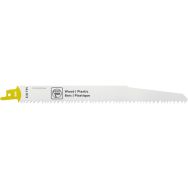 Lot de 3 Lame de scie sabre bois et plastique BIM 205 T5 / 8 WP