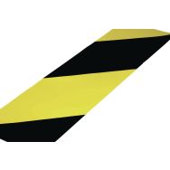 Lot de 3 Porte coupe feu 3000x450mm - Jaune et noir