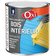 Lot de 3 Sous couche de 500 ml pour bois intérieur finition blanc
