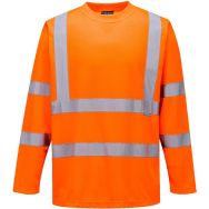 Lot de 3 T-shirt H/V manches longues orange Portwest T : S