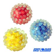 Lot de 3 balles grappes sensorielles dia 8cm
