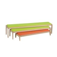 Lot de 3 bancs gigognes Lili