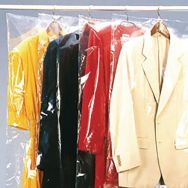 Lot de 3 housses pour vêtement 65x150cm transparent