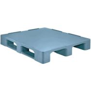 Lot de 3 palettes lourdes lisses Heavy Duty - Manutan Expert