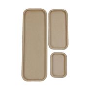 Lot de 3 plateaux rectangulaires (Lot de 2)