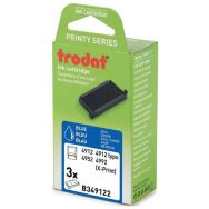 Lot de 3 recharges pour tampon et dateur Trodat - Bleu - Xprint 4912