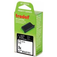 Lot de 3 recharges pour tampon et dateur Trodat - Noir - 4913/4915