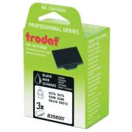 Lot de 3 recharges pour tampon et dateur Trodat - Noir - 5208