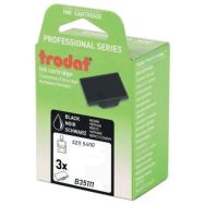 Lot de 3 recharges pour tampon et dateur Trodat - Noir - 5211/54110