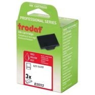 Lot de 3 recharges pour tampon et dateur Trodat - Rouge - 5211/54110