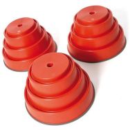 Lot de 3 sommets hauteur 24 cm